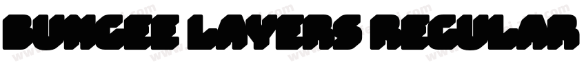 Bungee Layers Regular Regular字体转换